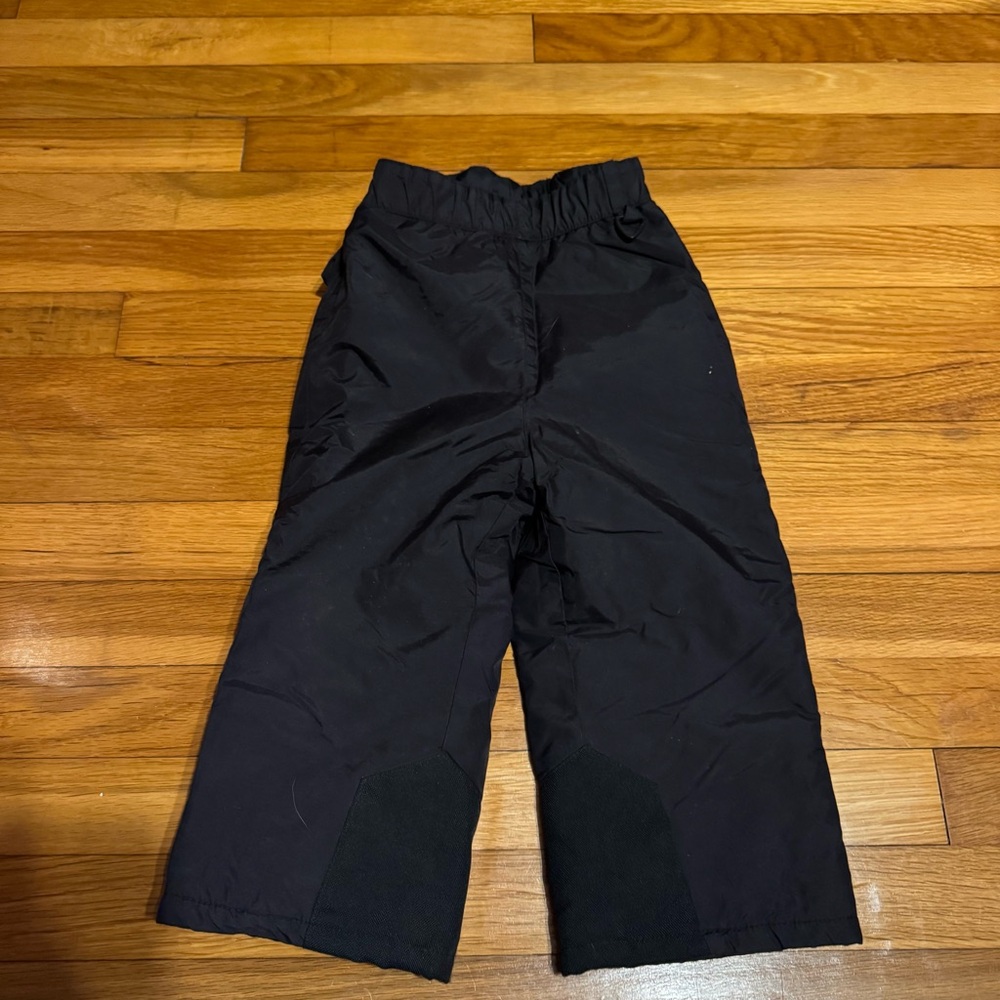 columbia black toddlers snow pants